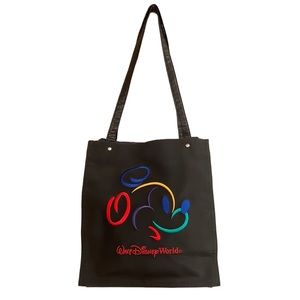 Vintage 1990's Walt Disney World Mickey Mouse Embroidered Tote